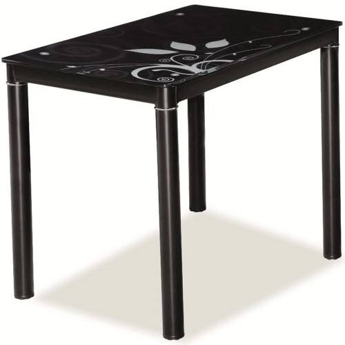 Stół DAMAR 80x60 Czarny