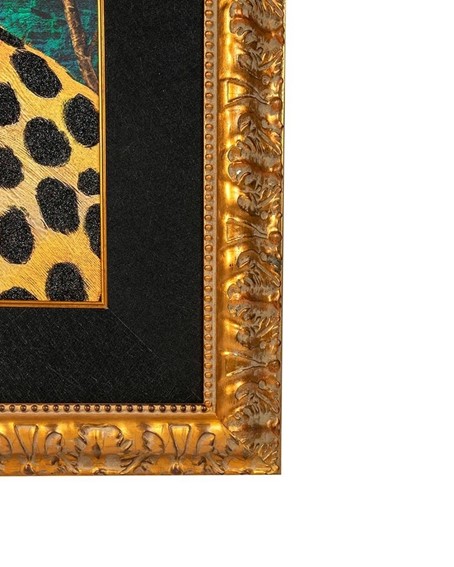 Obraz PEARLS LEOPARD 150x120cm