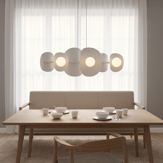 Lampa Wisząca ELEMENTI 6 Biały