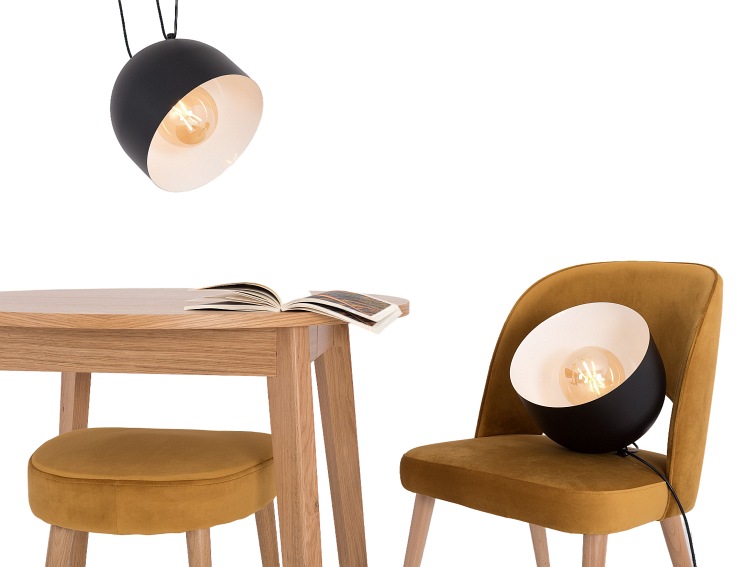 Krzesło Buko 45x50x85 Marakuja/Naturalny