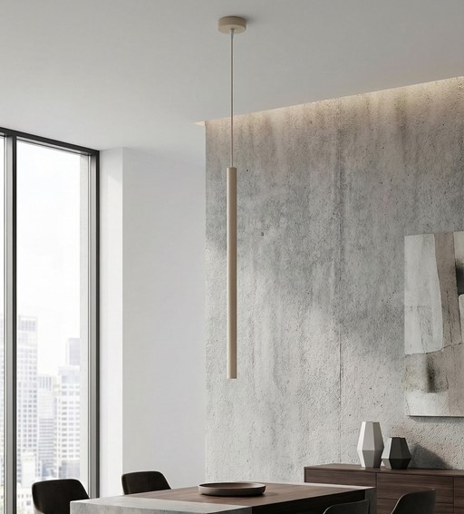 Lampa Wisząca SELTER 1 Beżowy