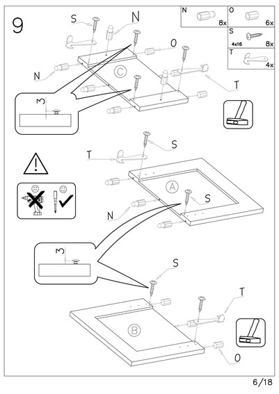 Stół Rozkładany GIZMO (120-160)x75 Dąb Artisan/Czarny