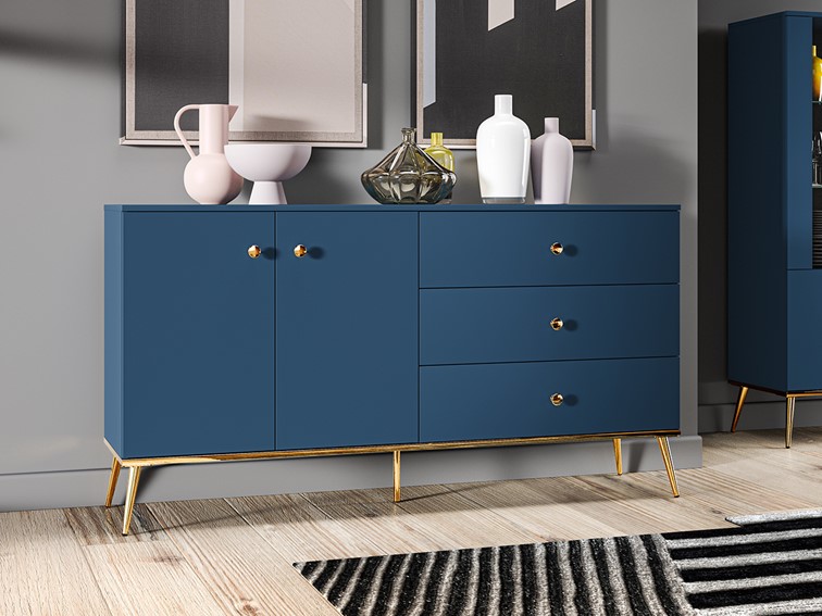 Komoda MARINE 03 Błękit Ciemny