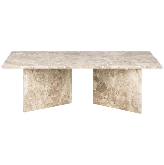 Stolik Kawowy VEGA Prostokątny Beżowy