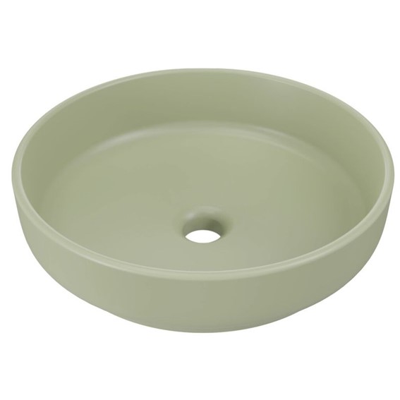 Umywalka Nablatowa RIVER Zielony Mat