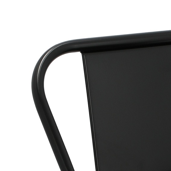 Hoker PARIS BACK Short 75cm black insp. Tolix