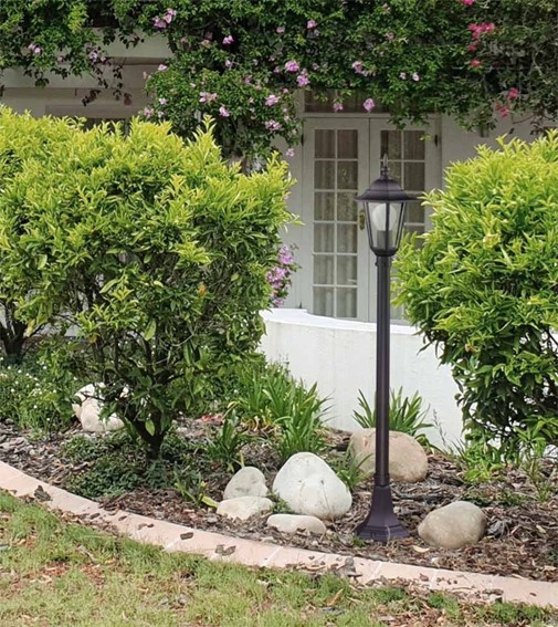 Latarnia Zewnętrzna STANDARD K-6009B Czarny