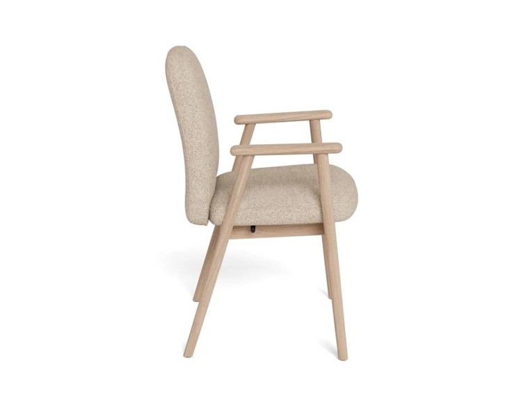 Krzesło CALVIN Beżowy/Dąb Bielony