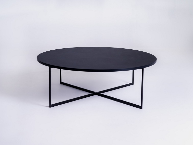 Stół Kawowy NIKO fi100 Czarny