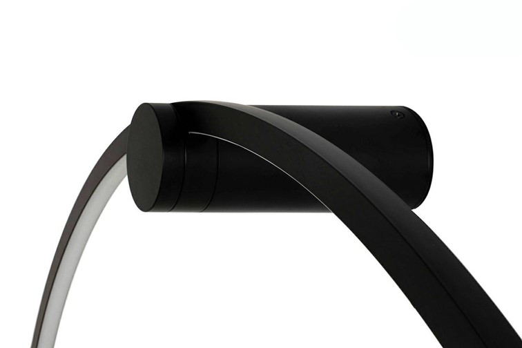 Lampa Ścienna HOOP 80 Czarny