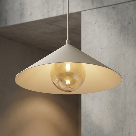 Lampa Wisząca MONO 1M Beżowy/Miodowy