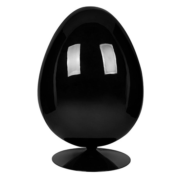 Fotel OVALIA BLACK Czarny