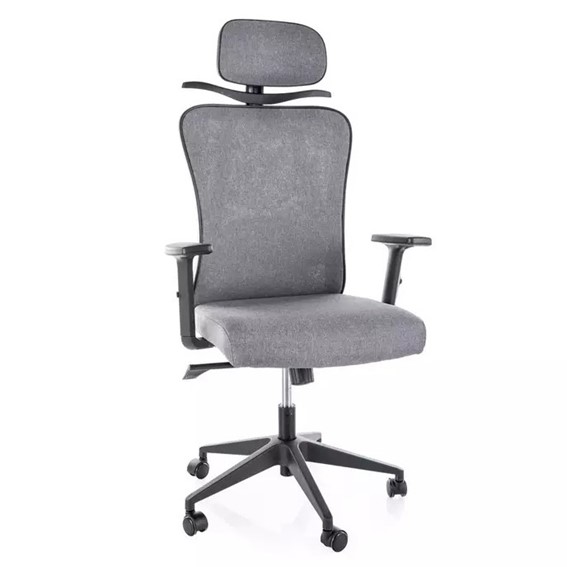 Fotel Obrotowy Q-080M Szary