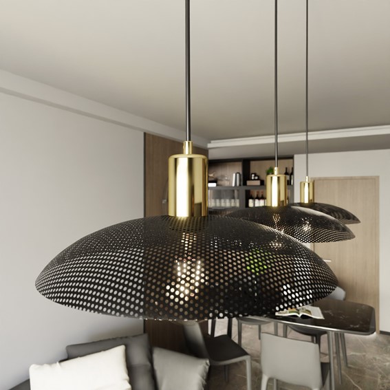 Lampa Wisząca SPIRIT 3 Czarny