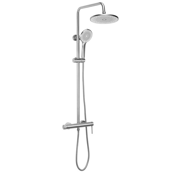 Zestaw Natryskowy FOSS CLIF Nikiel Szczotkowany