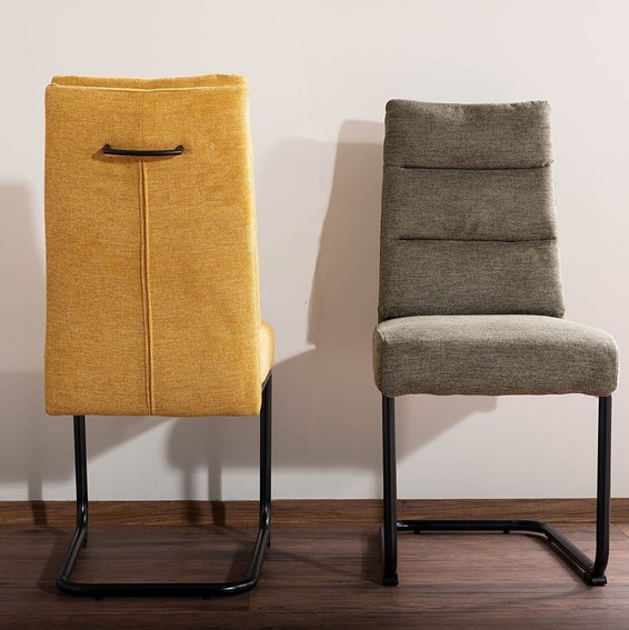 Krzesło BERRY Brego Czarny/Curry 68