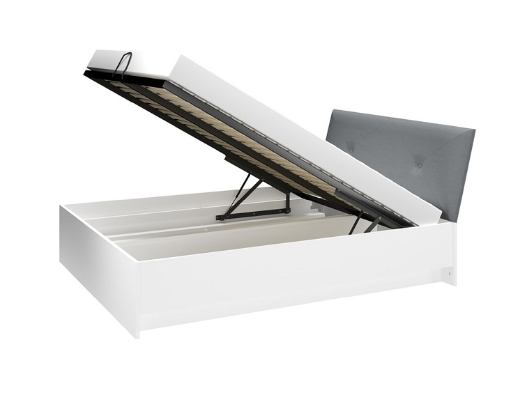 Łóżko Lille 14 220x167 Biały Alpejski