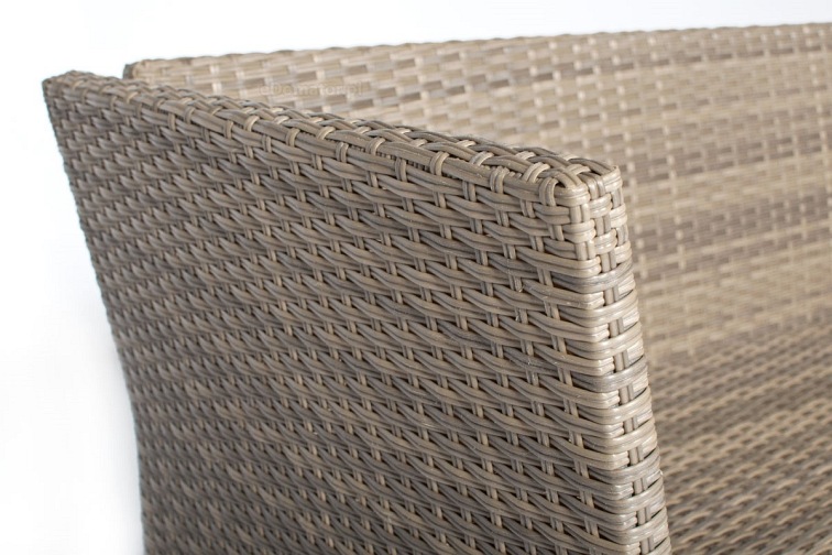 Narożnik Ogrodowy Sztokholm 6-Osobowy Cappuccino