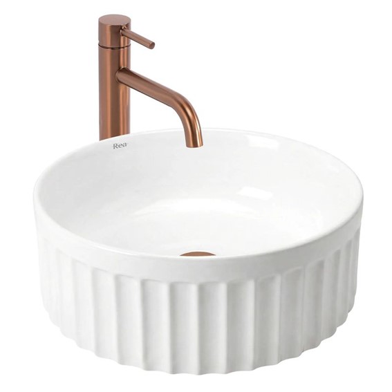 Umywalka Nablatowa DUO Biały