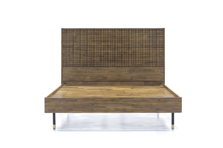 Łóżko Maze K01 180cm Brązowy