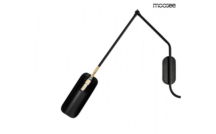 Lampa Ścienna TENTA Czarny