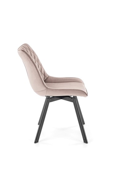 Krzesło K520 Czarne/Beżowy