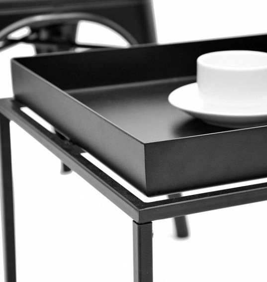 Stolik RITTA XL czarny - metal