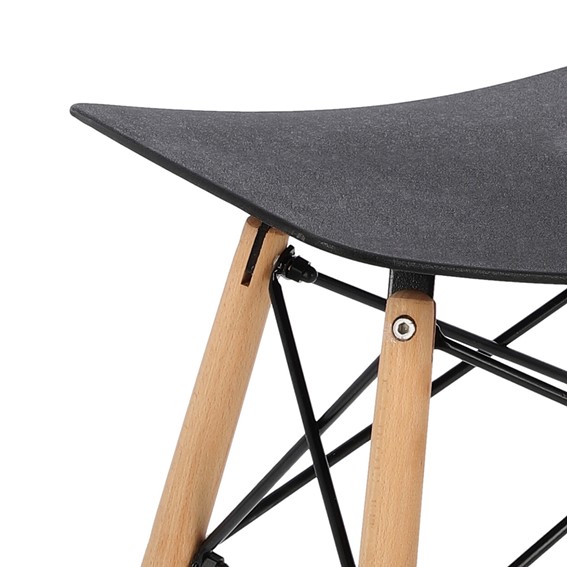 Stołek PIXEL Simplet Czarny