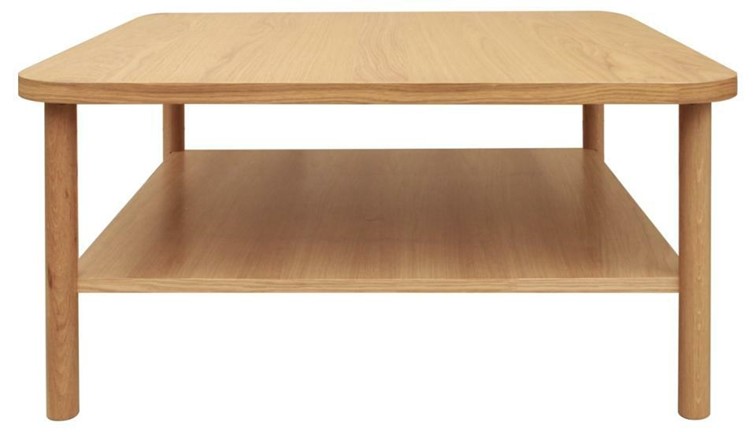 Stolik Kawowy BANBURY 90x90cm Naturalny