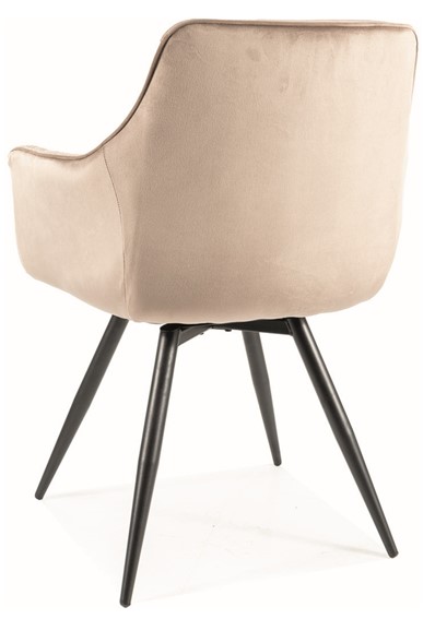 Krzesło MANGO Velvet C.Beż Bluvel 40