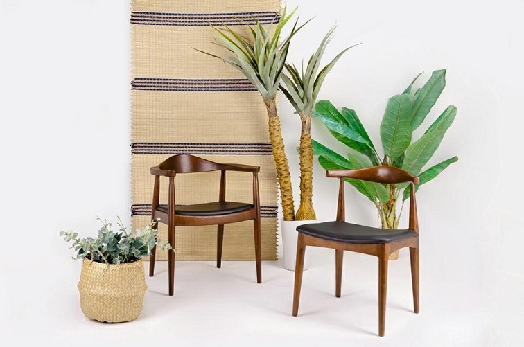 Krzesło KENNEDY Ciemny Brąz