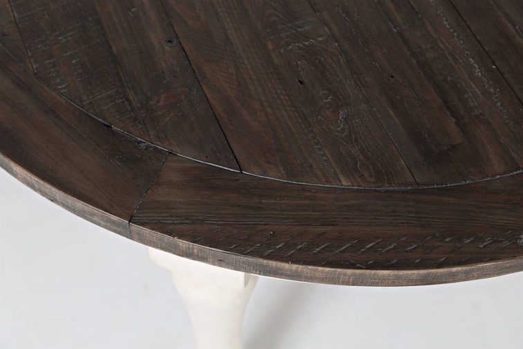 Stół Rozkładany Avola AV1706-66 122x122x76 Biały