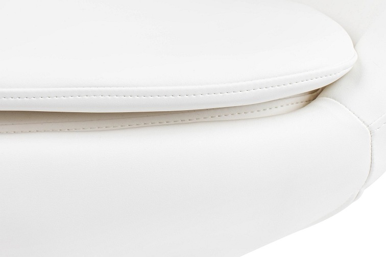 Fotel EGG Szeroki PU Biały