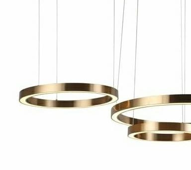 Lampa Wisząca LILOU Złoty