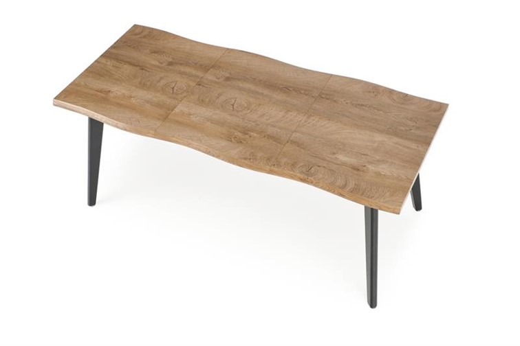 Stół Rozkładany DICKSON 2 (210-150)x90 Naturalny/Czarny