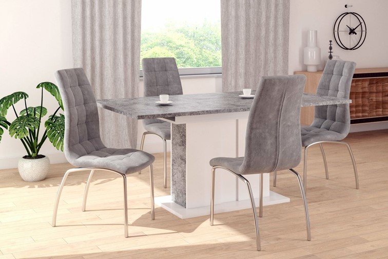 Krzesło Velvet DC2-092V Szary