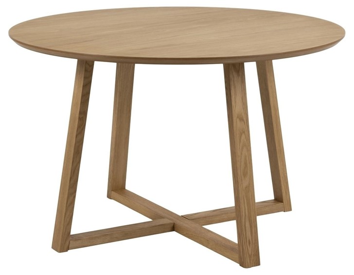 Stół  MALIKA Fi120cm Dąb