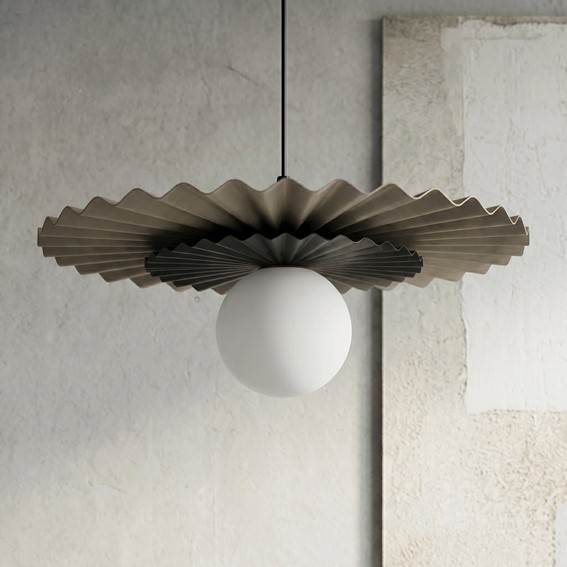 Lampa Wisząca UMBRA 1 Czarny/Mokka
