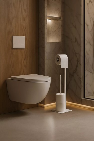 Stojak na Papier Toaletowy KS-57 Biały