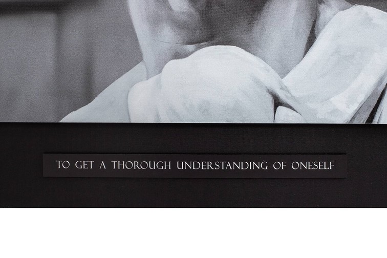 Obraz STATUE 100x125 cm