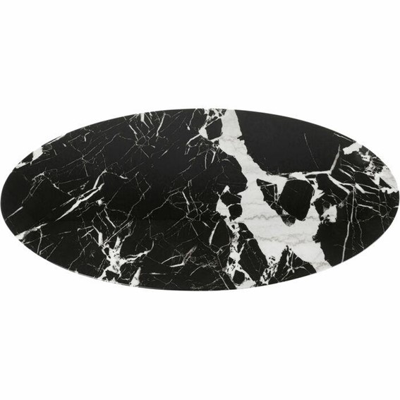 Stół Jadalniany MAMBO CHROME 200x100cm Czarny/Biały