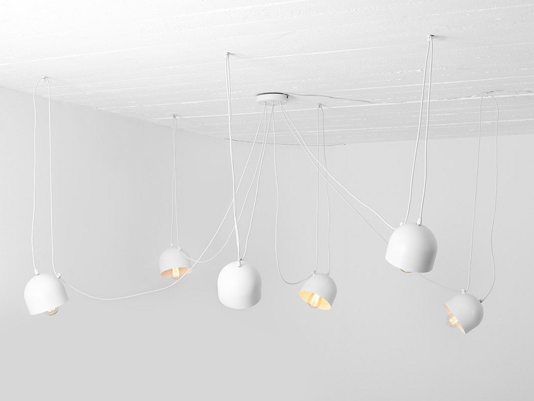 Lampa wisząca POPO 6 – biały