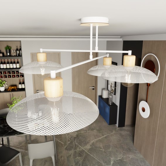 Lampa Sufitowa KOBE 4 Biały