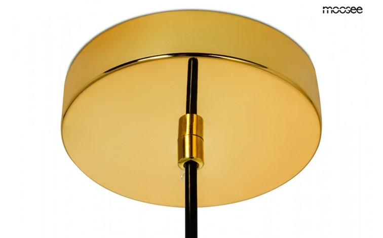 Lampa Wisząca DISCO Złoty/Biały