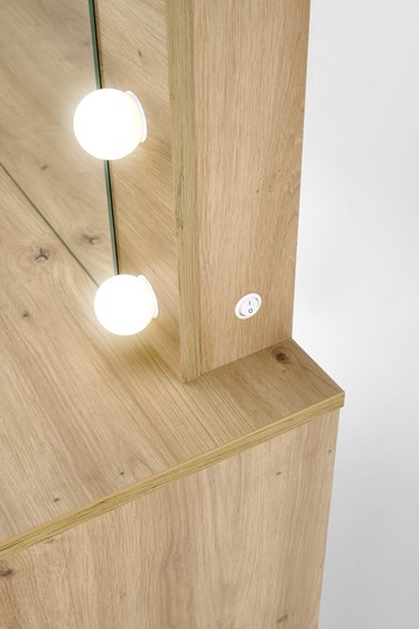 Toaletka HOLLYWOOD Dąb