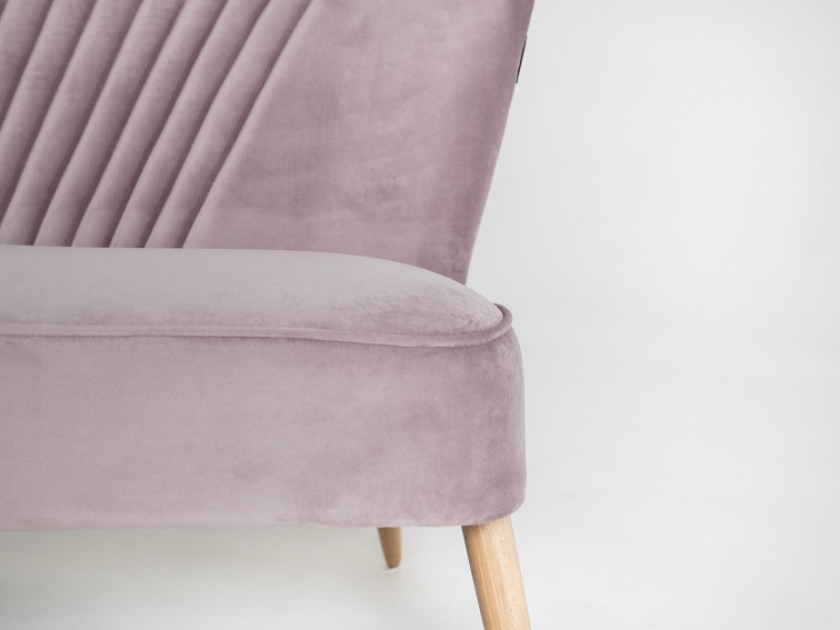 Sofa 3 os. Harry 180x65x72 Owoc Lychee/Naturalny