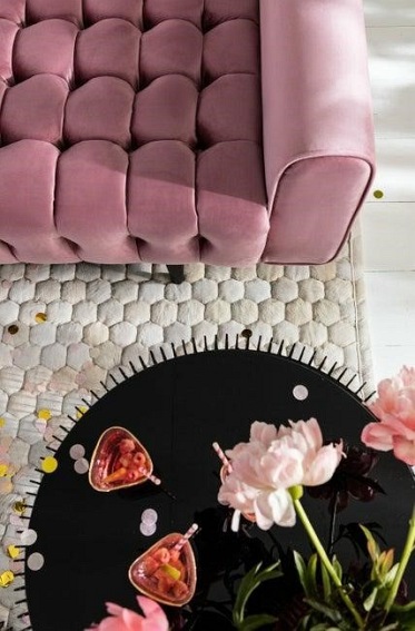 Stolik Kawowy Zestaw Wire 69x69x33 Czarny