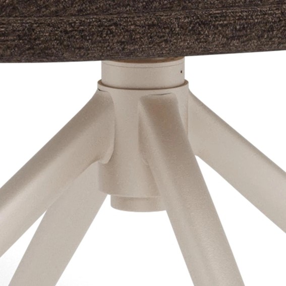 Krzesło ADIA Brązowy/Szary