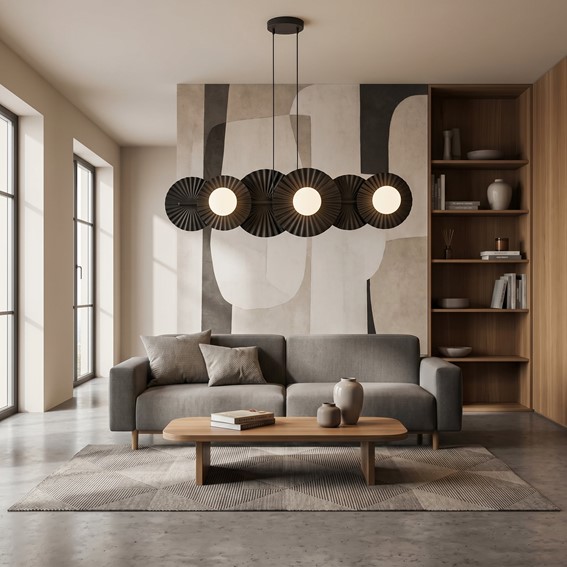 Lampa Wisząca UMBRA 6 Czarny