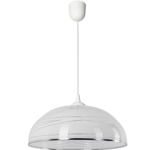 Lampa Wisząca SIMI A Biały/Srebrny